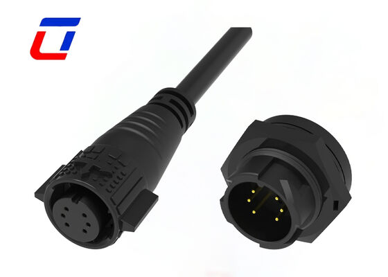Низкий ток 10A быстроразрядное проволочное соединение M19 6 Pin Data 300V водонепроницаемое соединение