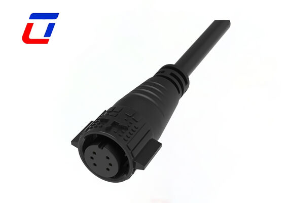 Низкий ток 10A быстроразрядное проволочное соединение M19 6 Pin Data 300V водонепроницаемое соединение