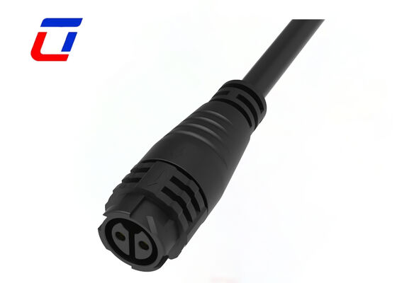 2 штифтов Power M19 Мужчины-женщины соединители 20A водонепроницаемый формованный кабельный соединитель