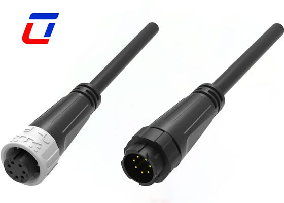 M16 5A 7 Pin водонепроницаемые низковольтные проволочные разъемы Push Lock мужские женские соединители данных