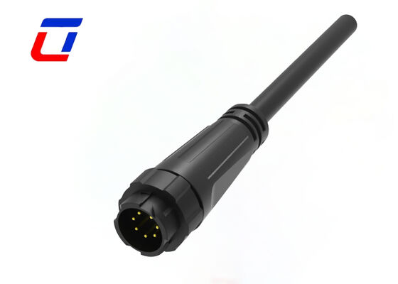 M16 5A 7 Pin водонепроницаемые низковольтные проволочные разъемы Push Lock мужские женские соединители данных