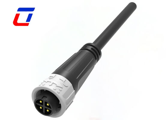 M16 Push Lock Electrical Male Female Connectors Внешний водонепроницаемый разъединитель 10А 4 штифта