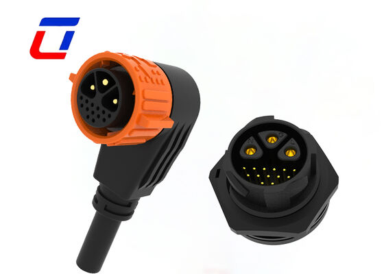 3+13 Pin M25 Multi Pin Male Female Connector PA66 водонепроницаемый 300V подъемный разъем