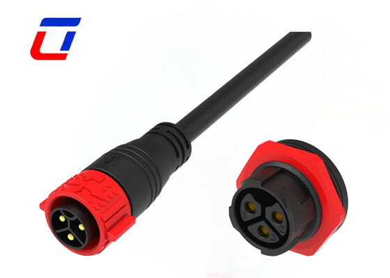 50A Automotive Waterproof Connectors  600V Waterproof Power Connector 3 Pin