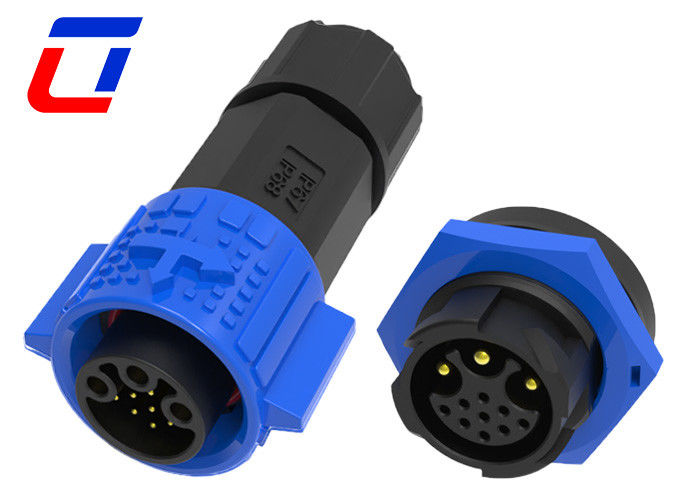 XLR Сцепление водонепроницаемый многоприцепные разъемы 300V 3 женского питания 9 мужского сигнала