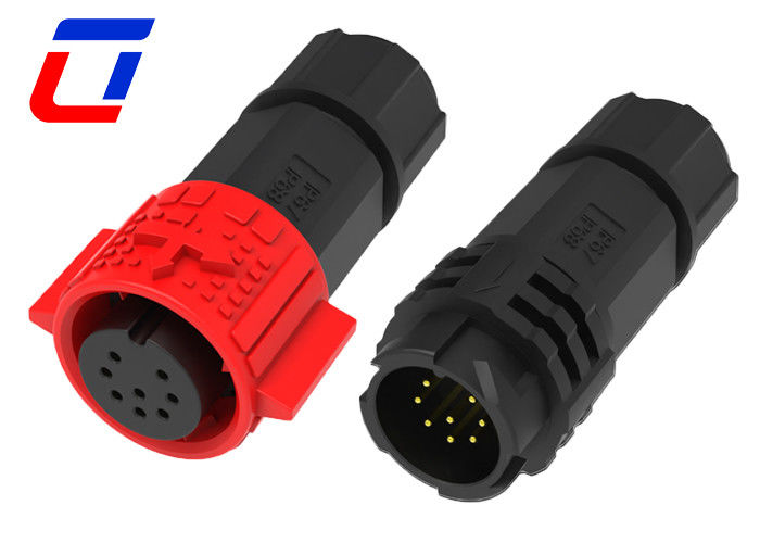 OEM ODM водонепроницаемый 8 пинный подключатель данных M19 Push Lock IP67 Wire Connector