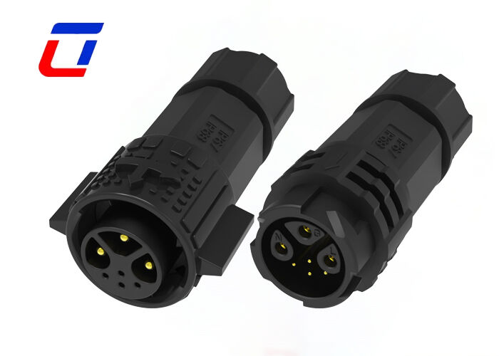 Проводные быстроразъемные соединители M19 3+4 контакта водонепроницаемые 300 В, разъем OEM