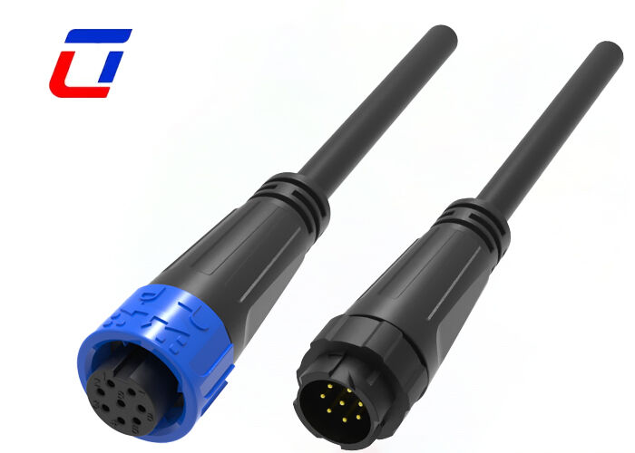 M16 8 Pin Low Voltage Wire Connectors водонепроницаемый самозамыкающийся промышленный сигнальный соединитель