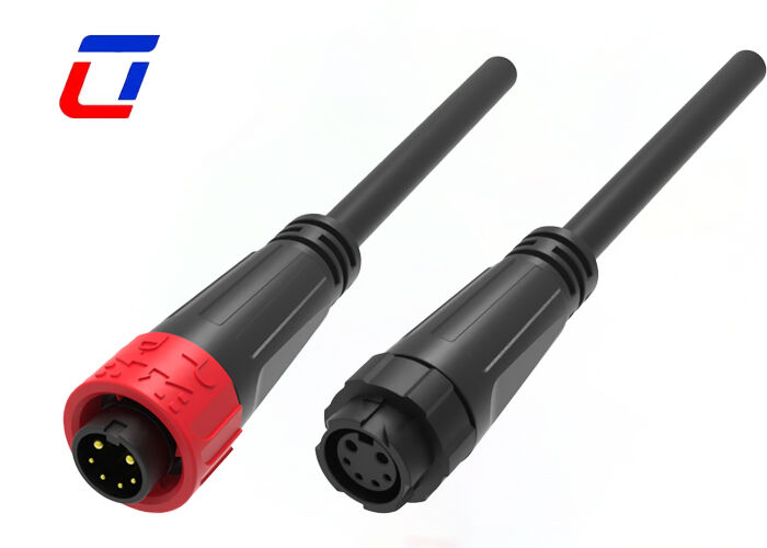 UL94-V0 M16 2+4 Multi Pin Male Female Connector Push Locking IP67 Wire Connector (Многоцепочечный мужской женский разъединитель)
