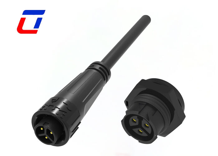 IP67 3 штифта соединитель мужской и женский M16 10A 300V водонепроницаемый разъединитель питания