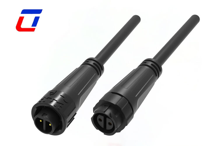 Водонепроницаемый разъем M16 IP67 на 2 контакта, 10 А, UL, с быстроразъемным соединением