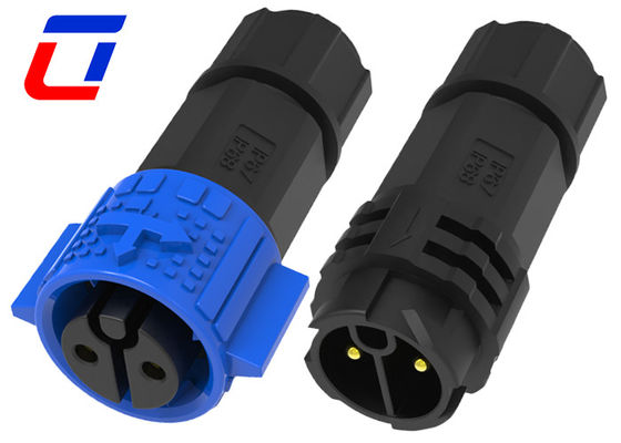 20A M19 Push Lock 2Pin Power Водостойкие круговые соединители для проводов